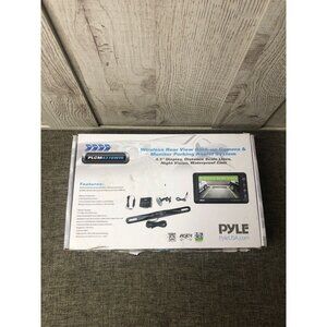Pyle Wireless Rear View Backup Camera Monitor Kit Vehicle Parking Reverse System